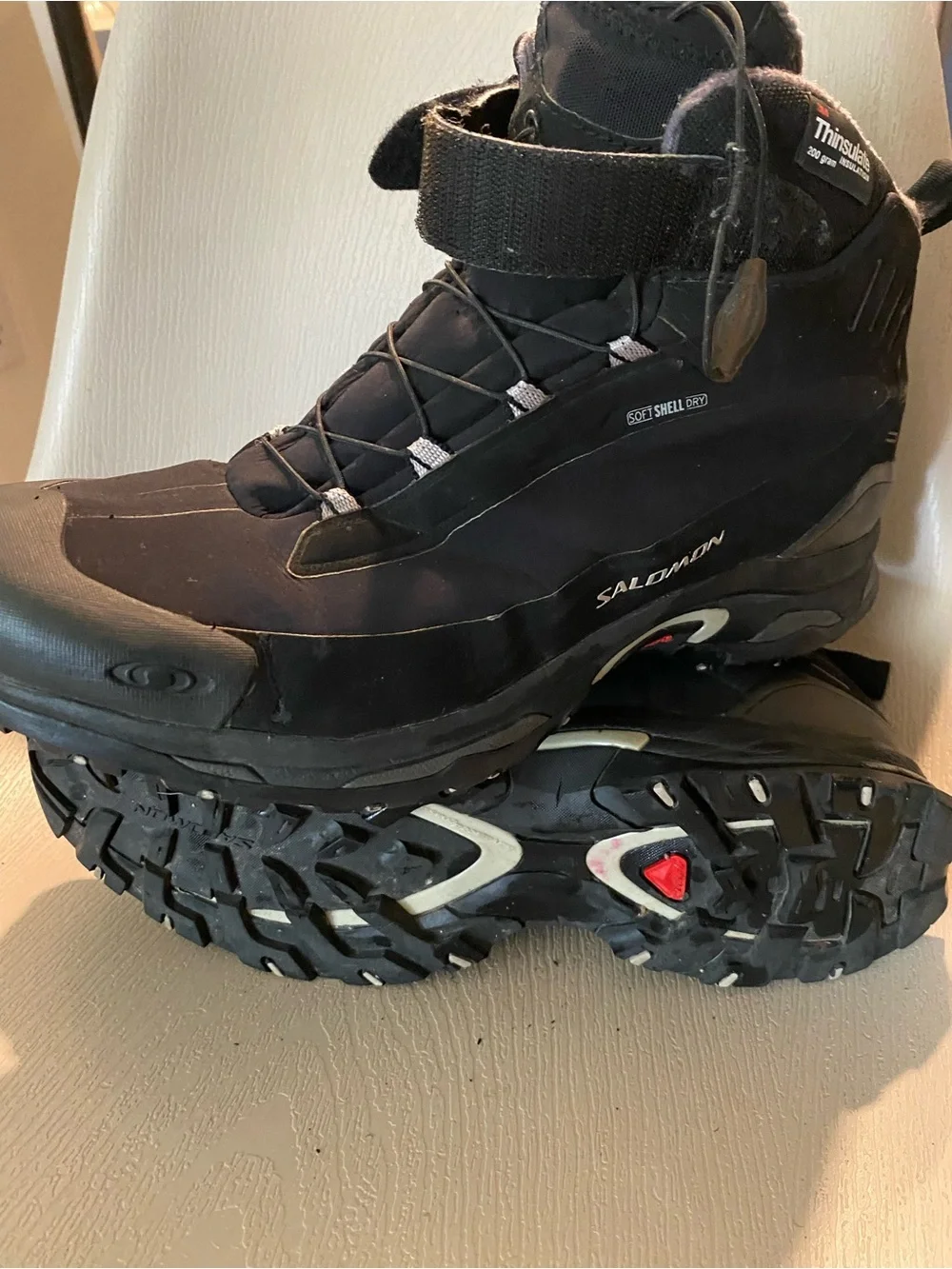 Salomon Deemax 2 ts Waterproof Thinsulate Hiking Boots men 11 black